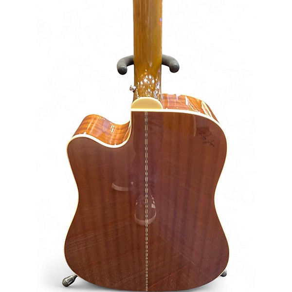 Used Zager ZAD-50CE/N Natural Acoustic Electric Guitar