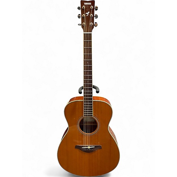 Used Yamaha FSTA TransAcoustic Concert Natural Acoustic Electric Guitar
