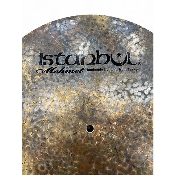 Used Istanbul Mehmet 18in TURK FLAT RIDE SIZZLE Cymbal