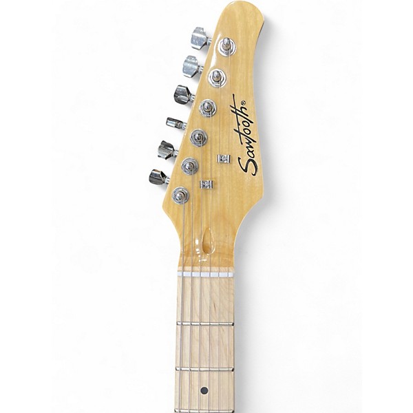Used Sawtooth ET Butterscotch Solid Body Electric Guitar