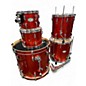 Used Pearl 5 Piece Vision Metallic Orange Drum Kit thumbnail