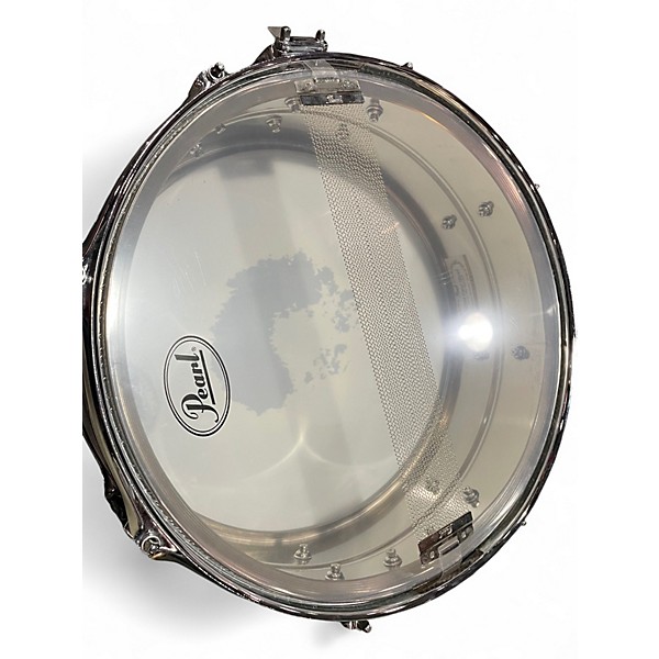 Used Pearl 14X6.5 Sensitone Snare Silver Drum