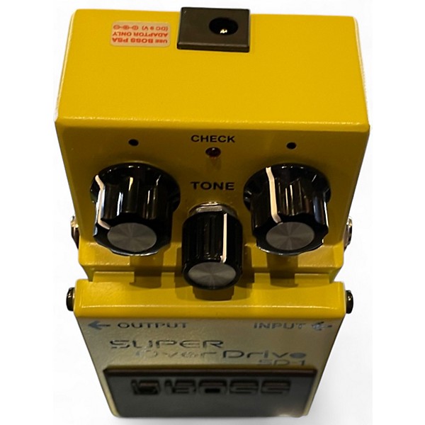 Used BOSS SD1 Super Overdrive Effect Pedal