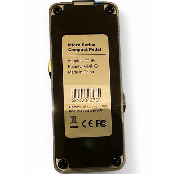 Used Mooer Yellow Comp Effect Pedal