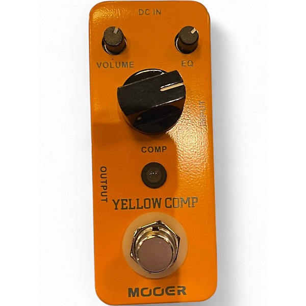 Used Mooer Yellow Comp Effect Pedal