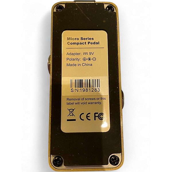 Used Mooer Yellow Comp Effect Pedal