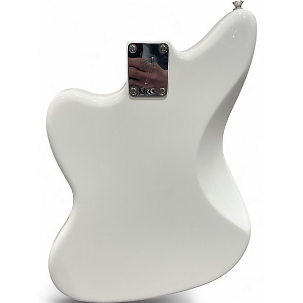 Used Fender Modern Player Jazzmaster HH Alpine White Solid Body Electric Guitar