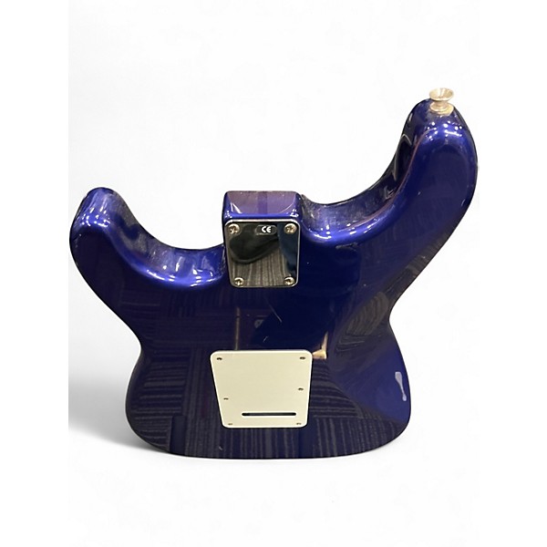 Used 1999 Fender Standard Stratocaster Purple Solid Body Electric Guitar