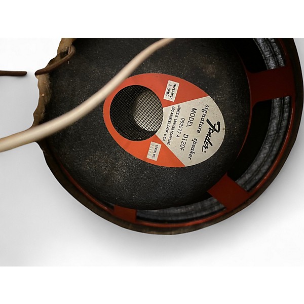 Vintage 1960s Fender Bassman 2x12 Guitar Cabinet