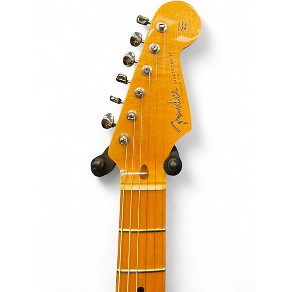 Used Fender Artist Series Eric Johnson Stratocaster White Blonde Solid Body Electric Guitar