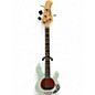 Used Sterling by Music Man RAY24CA Mint Green Electric Bass Guitar thumbnail