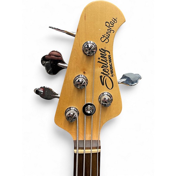 Used Sterling by Music Man RAY24CA Mint Green Electric Bass Guitar