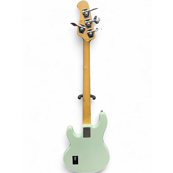 Used Sterling by Music Man RAY24CA Mint Green Electric Bass Guitar