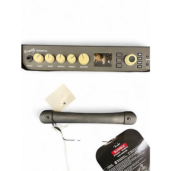 Used Fender Rumble Stage 800 2x10 Bass Combo Amp