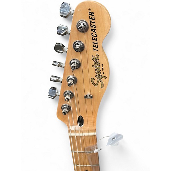 Used Squier Telecaster Butterscotch Blonde Solid Body Electric Guitar