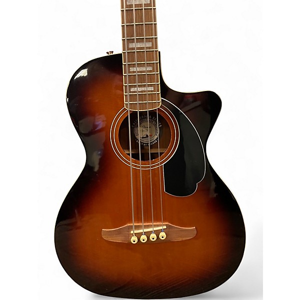 Used Fender Kingman 4-String SHADED EDGE BURST Acoustic Bass Guitar