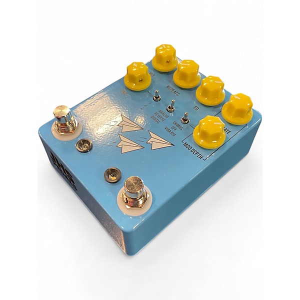 Used JHS Pedals Flight Delay Blue Effect Pedal