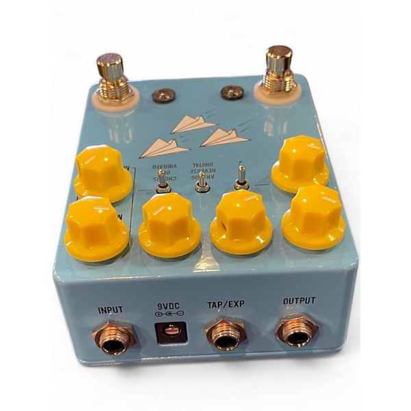 Used JHS Pedals Flight Delay Blue Effect Pedal
