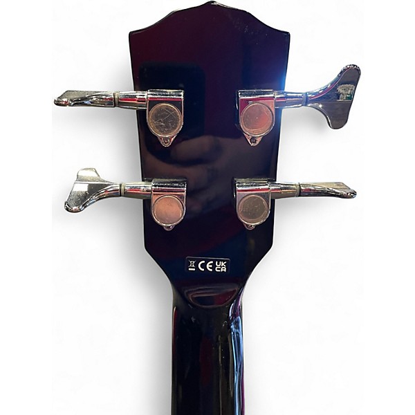 Used Fender CB60SCE Black Acoustic Bass Guitar