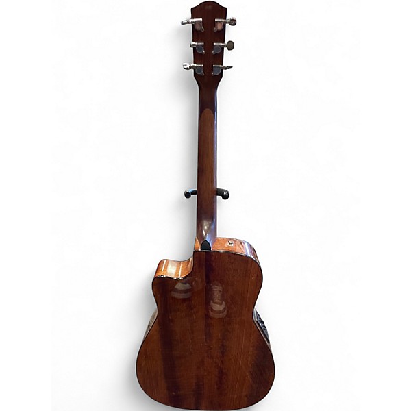 Used Fender CF140SCE Folk Natural Acoustic Electric Guitar