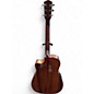 Used Fender CF140SCE Folk Natural Acoustic Electric Guitar