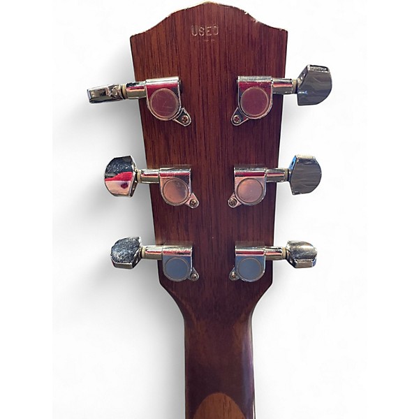 Used Fender CF140SCE Folk Natural Acoustic Electric Guitar