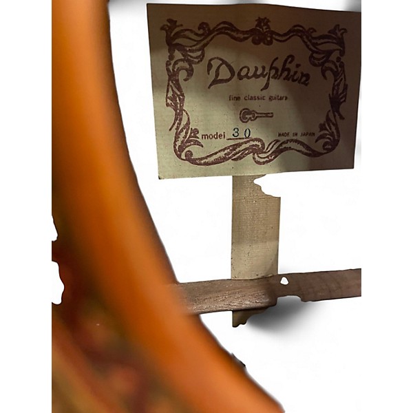Used Dauphin MODEL 30 Natural Classical Acoustic Guitar