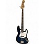 Used Squier Affinity Jazz Bass Blue Burst Electric Bass Guitar