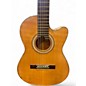 Used Aria CET60 Natural Classical Acoustic Electric Guitar