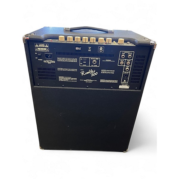 Used Fender Rumble V3 500W 2x10 Bass Combo Amp