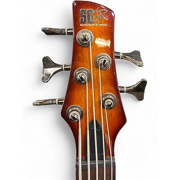 Used Ibanez S375EF BROWN BURST Electric Bass Guitar