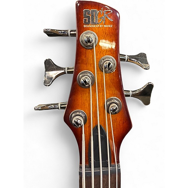 Used Ibanez S375EF BROWN BURST Electric Bass Guitar