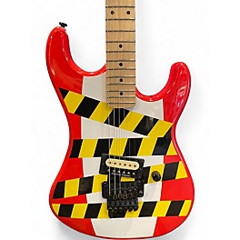 Used Kramer Baretta Warning Tape Solid Body Electric Guitar
