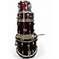Used Pearl 4 Piece ROADSHOW Candy Apple Red Drum Kit