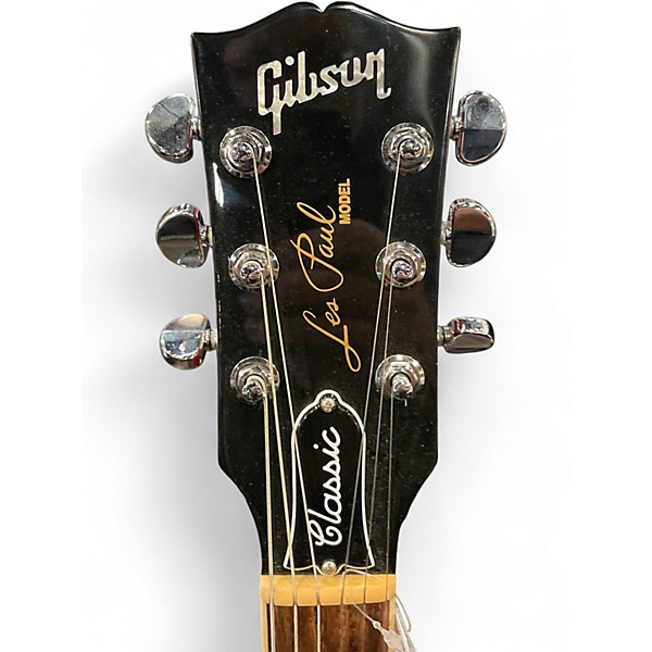 Used 2021 Gibson Les Paul Classic Cherry Solid Body Electric Guitar