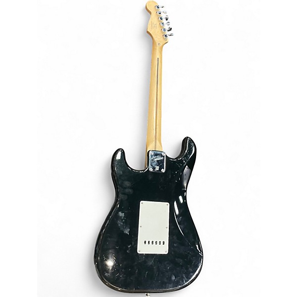 Used Squier Affinity Stratocaster Black and White Solid Body Electric Guitar