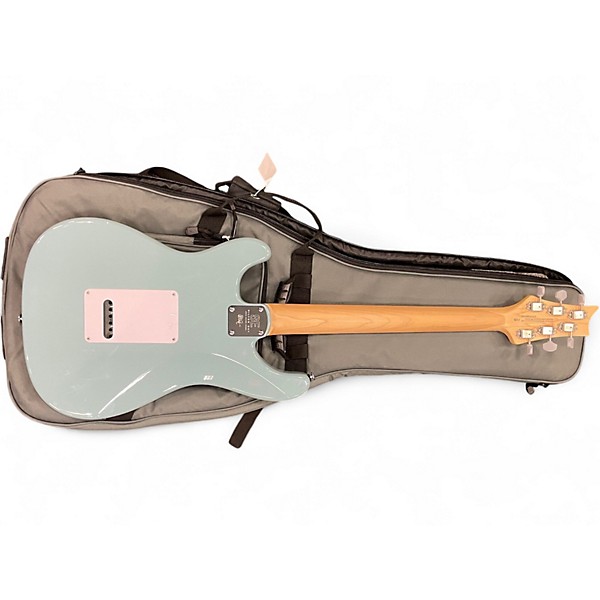 Used PRS SE Silver Sky STONE BLUE Solid Body Electric Guitar