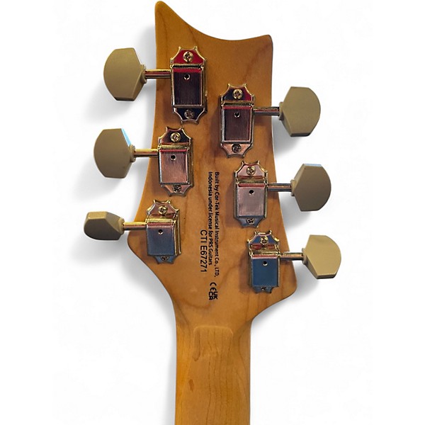 Used PRS SE Silver Sky Lunar Ice Solid Body Electric Guitar