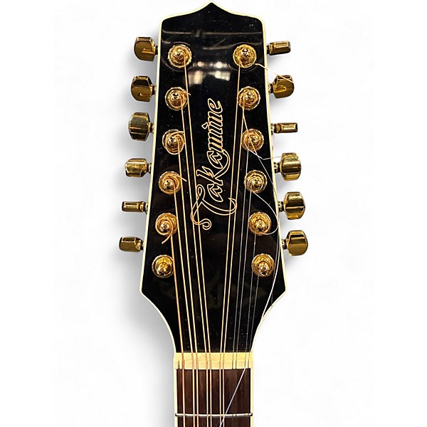 Used Takamine GD37CE-12 Olympic White 12 String Acoustic Guitar