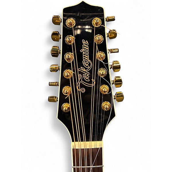 Used Takamine GD37CE-12 Olympic White 12 String Acoustic Guitar