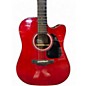 Used Takamine GD30CE Red Acoustic Electric Guitar