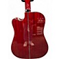Used Takamine GD30CE Red Acoustic Electric Guitar