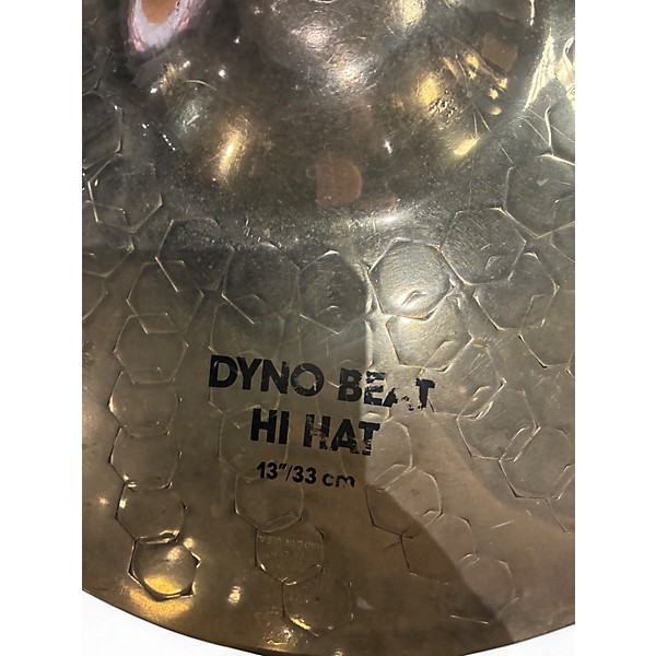 Used Zildjian 13in Z Custom Dyno Beat Hi Hat Cymbal