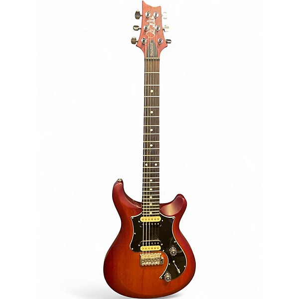 Used 2017 PRS S2 Standard 24 Red Solid Body Electric Guitar