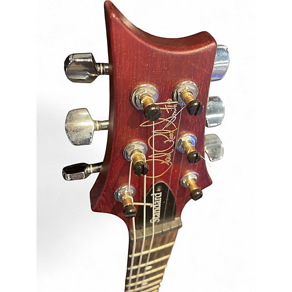 Used 2017 PRS S2 Standard 24 Red Solid Body Electric Guitar