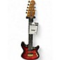 Used Ernie Ball Music Man Jason Richardson Signature Cutlass 7 Rorschach Red Solid Body Electric Guitar thumbnail