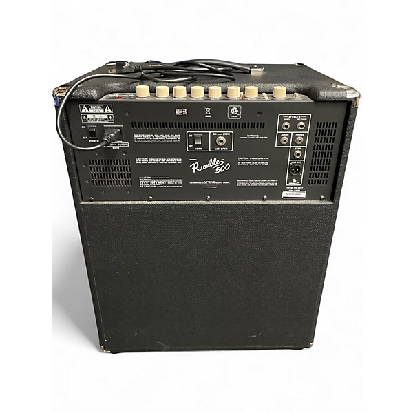 Used Fender RUMBLE 500 Bass Combo Amp