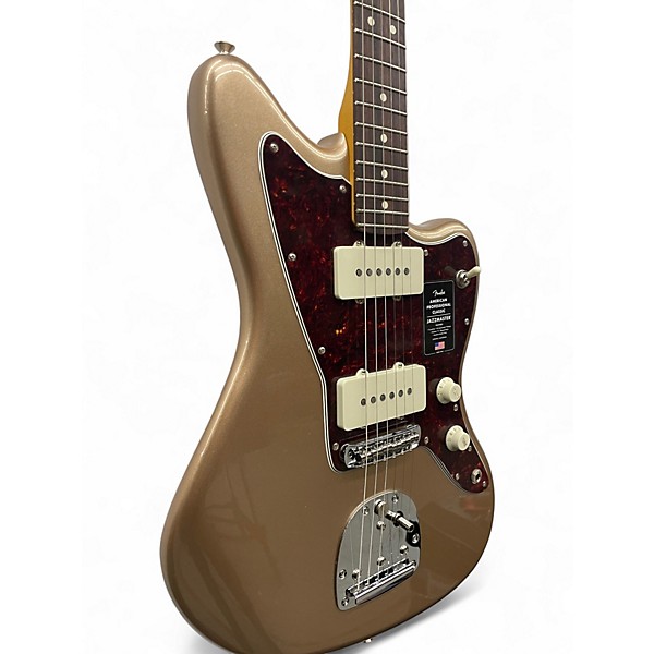 Used 2020 Fender American Professional Jazzmaster Desert Sand Solid Body Electric Guitar