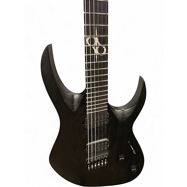 Used Solar Guitars A1.6 BOPFF BLACK Solid Body Electric Guitar