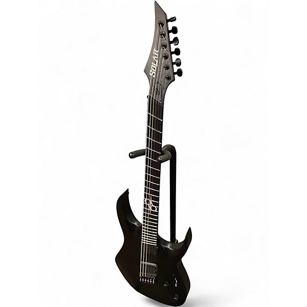 Used Solar Guitars A1.6 BOPFF BLACK Solid Body Electric Guitar